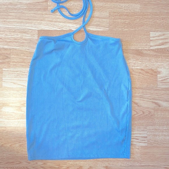 Blue Ribbed Matching Set - Picture 7 of 7